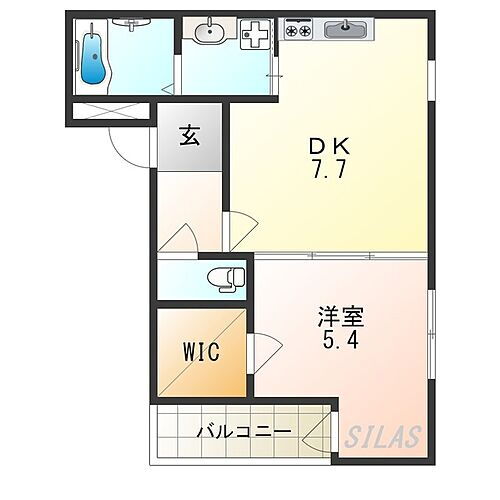 大阪府大阪市住吉区遠里小野5丁目 我孫子前駅 1DK アパート 賃貸物件詳細