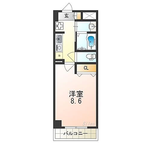 大阪府堺市北区北花田町3丁 北花田駅 1K マンション 賃貸物件詳細