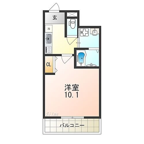 大阪府堺市北区中長尾町1丁 堺市駅 1K アパート 賃貸物件詳細