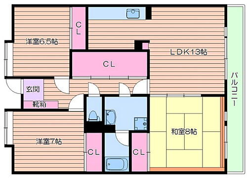 大阪府吹田市千里山西2丁目 緑地公園駅 3LDK マンション 賃貸物件詳細