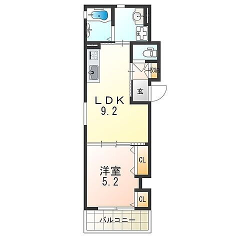 大阪府大阪市淀川区加島1丁目 加島駅 1LDK アパート 賃貸物件詳細