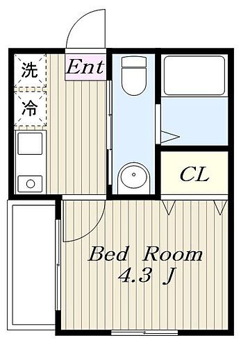 神奈川県川崎市麻生区高石1丁目1-37 百合ヶ丘駅 1K アパート 賃貸物件詳細