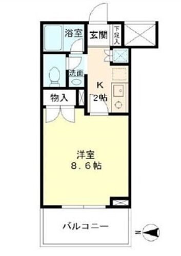 東京都港区芝5丁目 三田駅 1K マンション 賃貸物件詳細