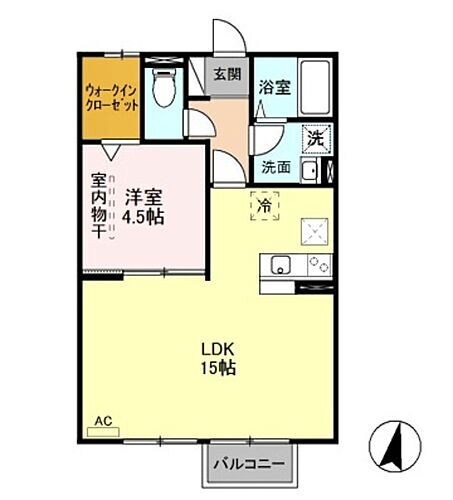新潟県新潟市東区牡丹山4丁目19-12 新潟駅 1LDK アパート 賃貸物件詳細