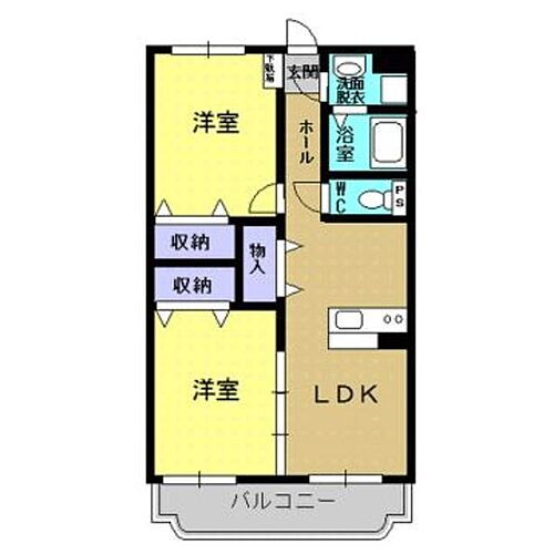 岡山県津山市高野本郷 東津山駅 2LDK マンション 賃貸物件詳細