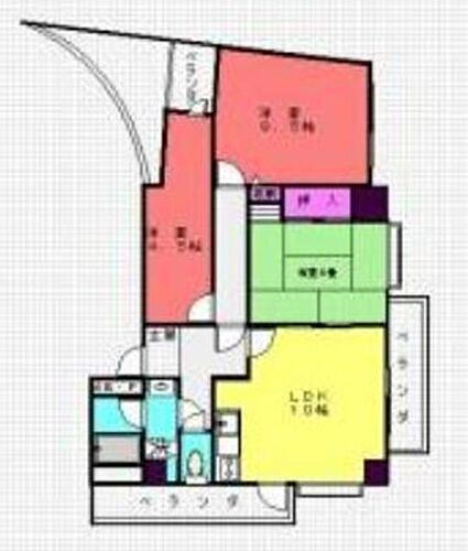 グランボヌール青葉台 5階 3LDK 賃貸物件詳細