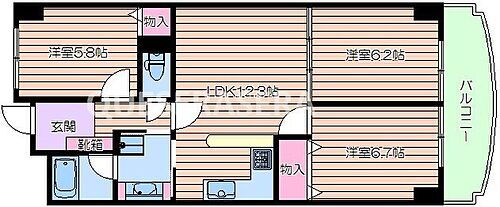 大阪府大阪市旭区生江1丁目 城北公園通駅 3LDK マンション 賃貸物件詳細