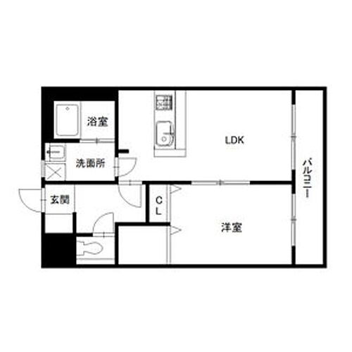 エムティースクエア吉塚駅前 4階 1LDK 賃貸物件詳細