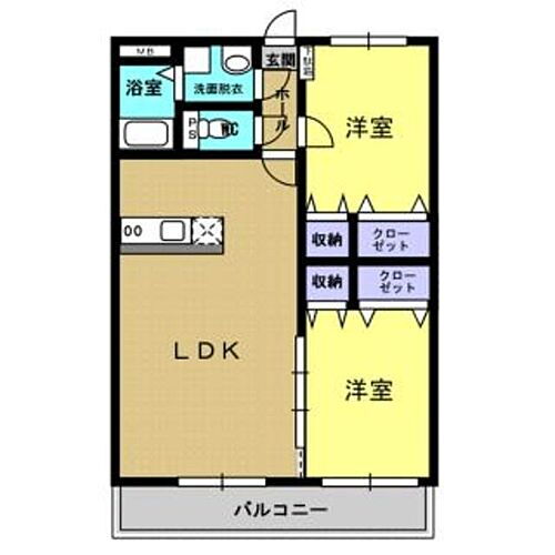 鹿児島県姶良市西餅田 帖佐駅 2LDK マンション 賃貸物件詳細