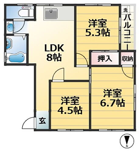 兵庫県神戸市中央区中山手通4丁目 元町駅 3LDK マンション 賃貸物件詳細