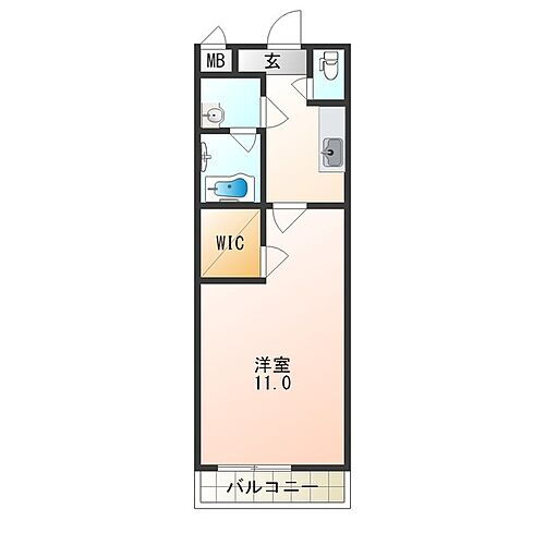 兵庫県尼崎市東七松町1丁目 立花駅 1K アパート 賃貸物件詳細