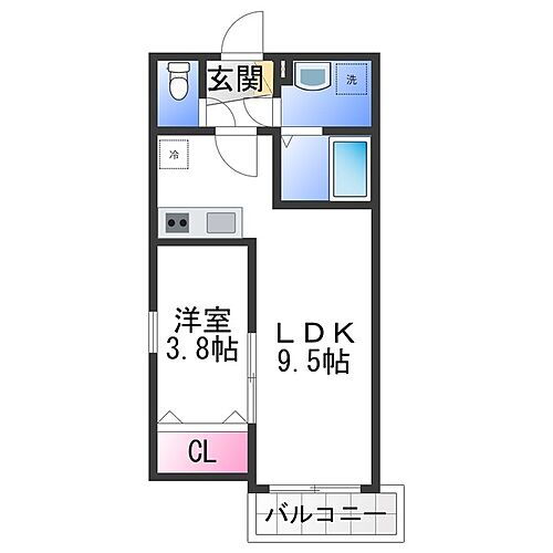 大阪府高石市高師浜2丁目 高師浜駅 1LDK アパート 賃貸物件詳細