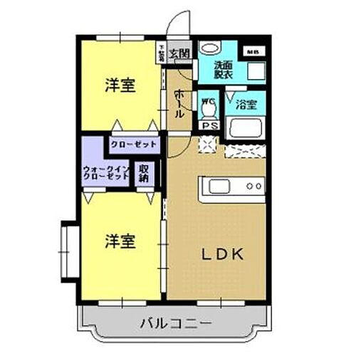 鹿児島県鹿児島市田上8丁目 鹿児島中央駅 2LDK マンション 賃貸物件詳細