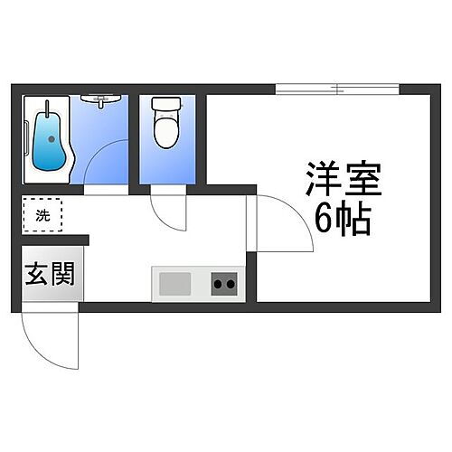エクストリーム中島 2階 1K 賃貸物件詳細