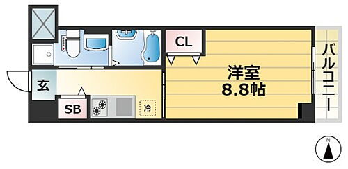 兵庫県神戸市中央区加納町4丁目 三ノ宮駅 1K マンション 賃貸物件詳細