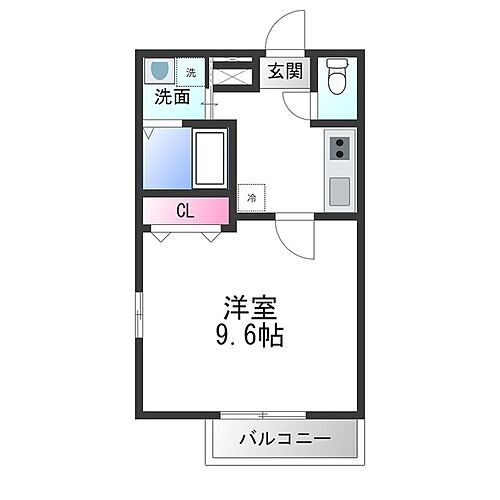 大阪府堺市西区鳳西町1丁 鳳駅 1K アパート 賃貸物件詳細