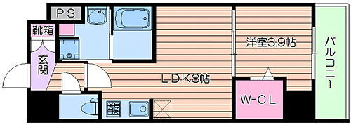 大阪府吹田市広芝町 江坂駅 1LDK マンション 賃貸物件詳細