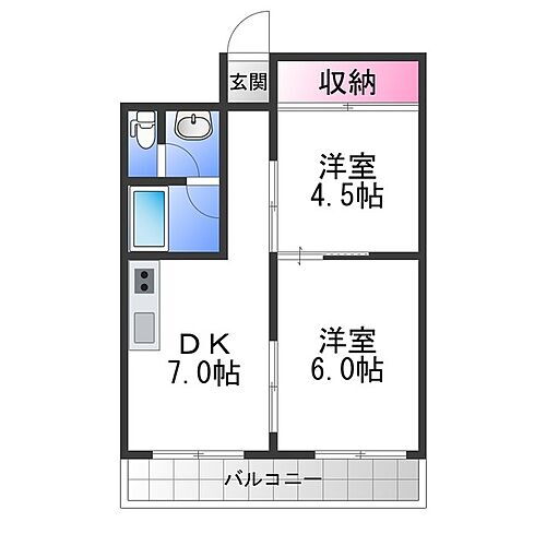 大阪府大阪市生野区小路東4丁目 北巽駅 2DK マンション 賃貸物件詳細