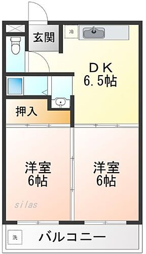 兵庫県西宮市津門川町 今津駅 2DK マンション 賃貸物件詳細