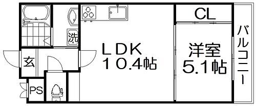 大阪府枚方市東船橋2丁目 樟葉駅 1LDK アパート 賃貸物件詳細