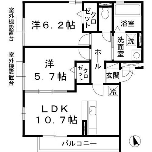 リヴィエール諏訪森 1階 2LDK 賃貸物件詳細