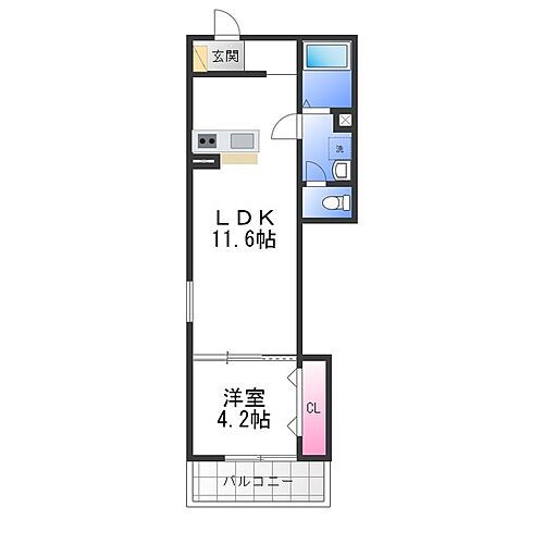 大阪府高石市羽衣1丁目 羽衣駅 1LDK アパート 賃貸物件詳細