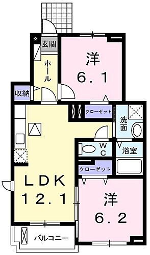 兵庫県姫路市大津区長松 平松駅 2LDK アパート 賃貸物件詳細