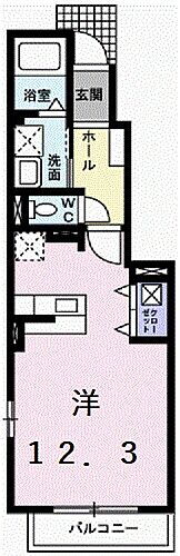 兵庫県姫路市花田町加納原田 御着駅 ワンルーム アパート 賃貸物件詳細