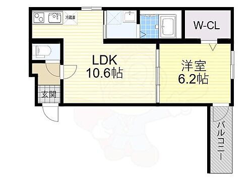 大阪府豊中市服部南町3丁目2番14号 服部天神駅 1LDK アパート 賃貸物件詳細