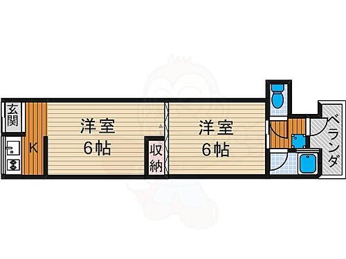 大阪府高槻市如是町 摂津富田駅 2K アパート 賃貸物件詳細