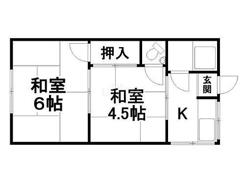 大阪府吹田市千里丘西 千里丘駅 2K アパート 賃貸物件詳細