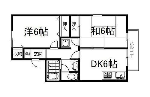 京都府京都市伏見区向島二ノ丸町 向島駅 2DK アパート 賃貸物件詳細