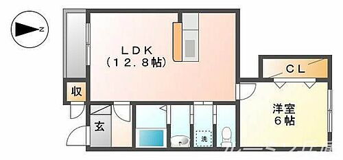 アメニティカスガ７ 1階 1LDK 賃貸物件詳細