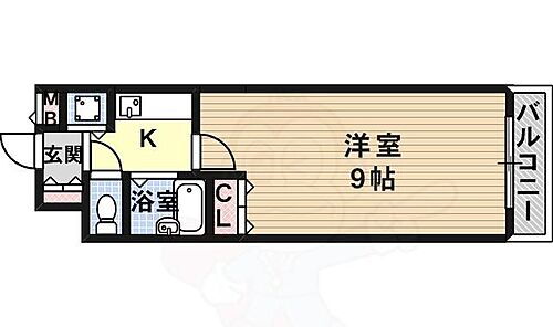 パテオ藤井寺 3階 1K 賃貸物件詳細