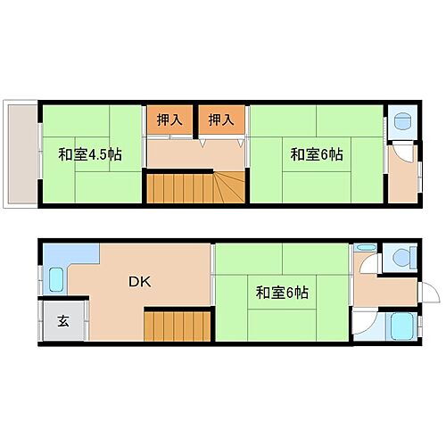 兵庫県尼崎市長洲本通2丁目 尼崎駅 3DK 一戸建て 賃貸物件詳細