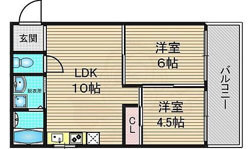 ドリームプラザ中津 6階 2LDK 賃貸物件詳細