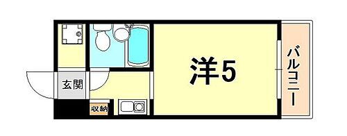 兵庫県神戸市東灘区岡本1丁目 摂津本山駅 ワンルーム マンション 賃貸物件詳細