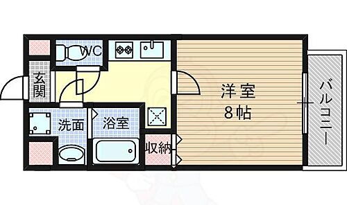 京都府京都市西京区桂春日町 桂駅 1K マンション 賃貸物件詳細