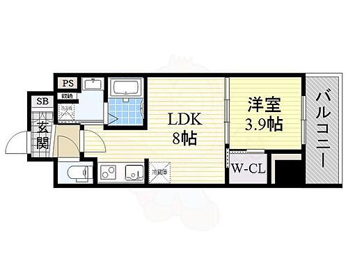 コンフォリア江坂 13階 1LDK 賃貸物件詳細