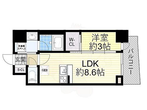 大阪府吹田市江坂町2丁目 江坂駅 1LDK マンション 賃貸物件詳細