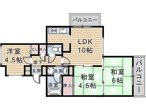 ソレイユ武庫川 5階 3LDK 賃貸物件詳細