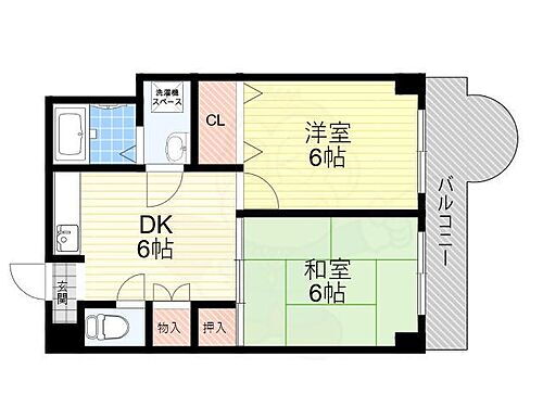 兵庫県尼崎市塚口町5丁目21番 塚口駅 2DK マンション 賃貸物件詳細