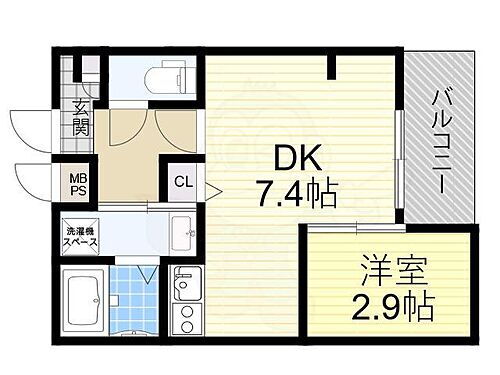 大阪府堺市堺区柳之町西2丁 七道駅 1DK マンション 賃貸物件詳細