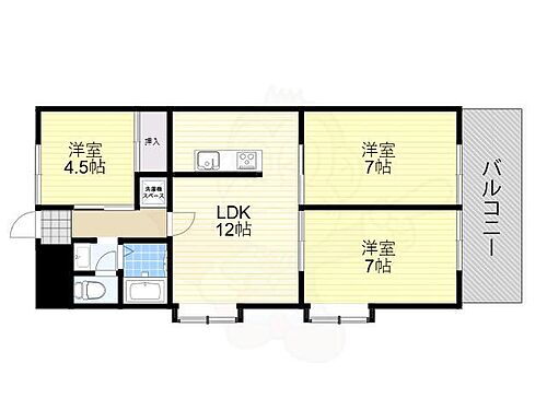 池田中央マンション 2階 3LDK 賃貸物件詳細