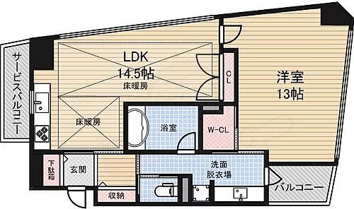 大阪府大阪市福島区福島6丁目18番18号 福島駅 1LDK マンション 賃貸物件詳細