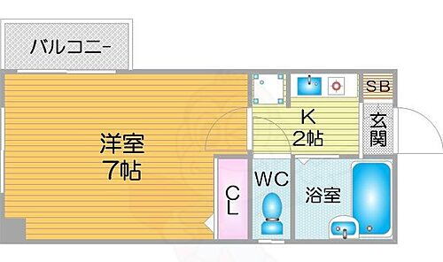 大阪府大阪市住之江区御崎6丁目3番27号 住之江公園駅 1K マンション 賃貸物件詳細