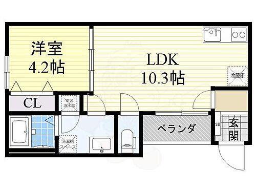 Ｆｍａｉｓｏｎ　ｆｏｇｌｉａ 1階 1LDK 賃貸物件詳細