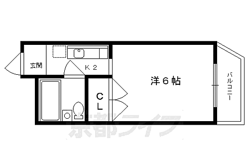 京都府京都市左京区下鴨貴船町 北大路駅 1K マンション 賃貸物件詳細