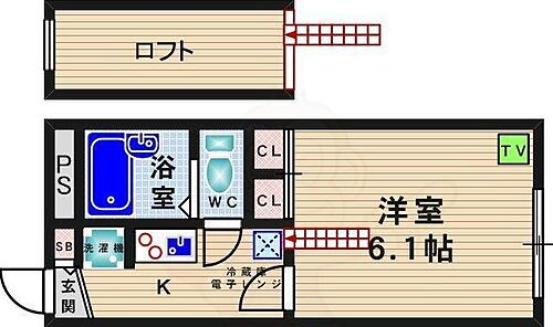 レオパレスグランビュイッソン 3階 1K 賃貸物件詳細