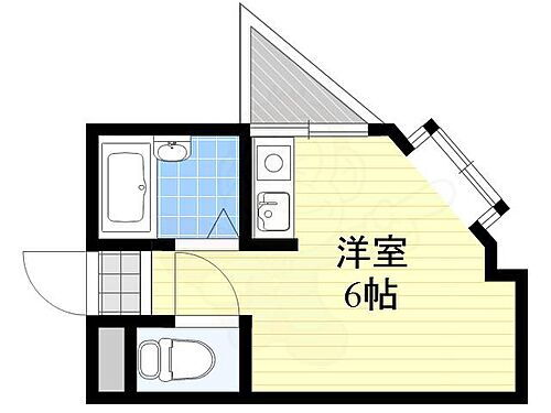 芝野マンション 2階 ワンルーム 賃貸物件詳細